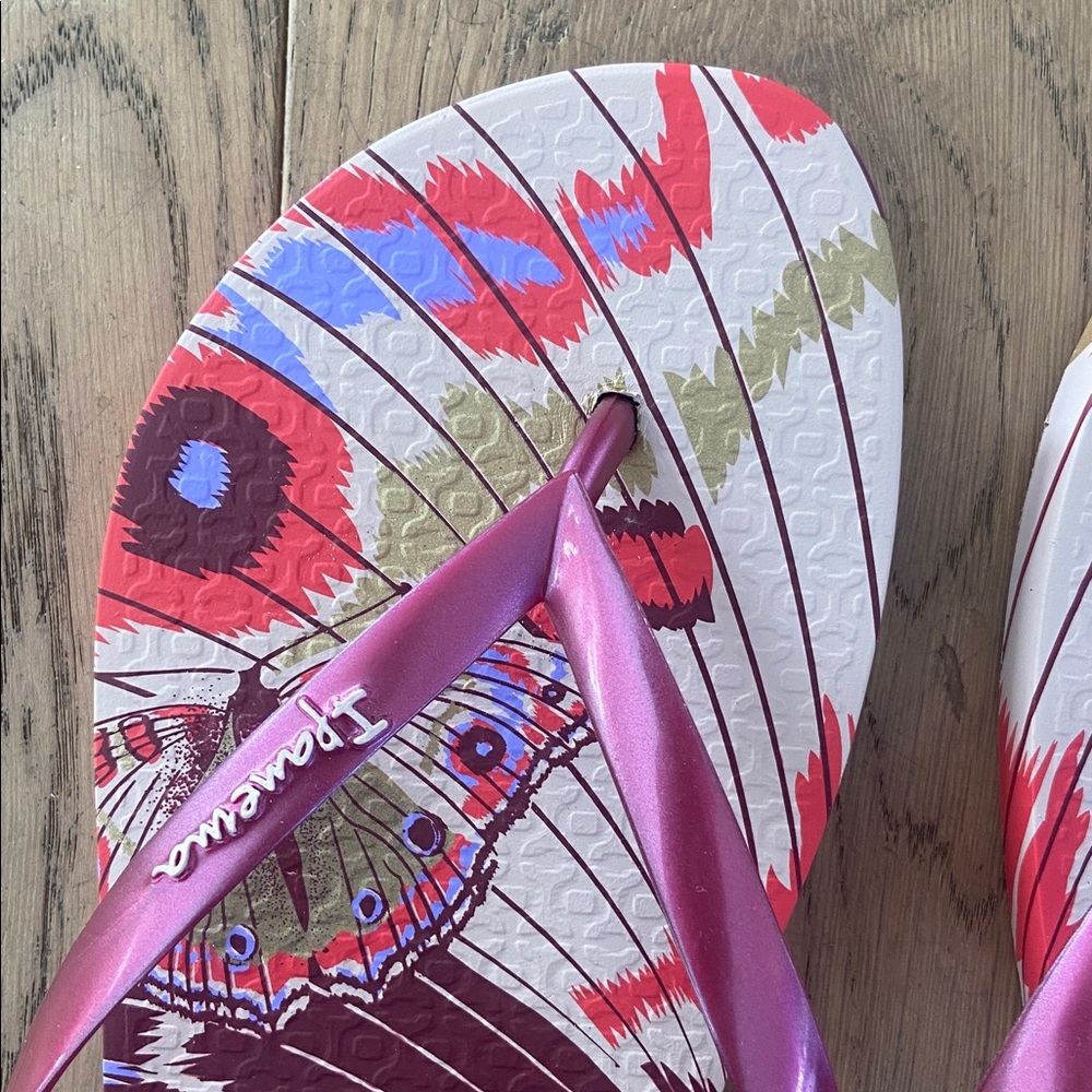 Ipanema Animal Print III Fem Flip Flops - Picture 3 of 7